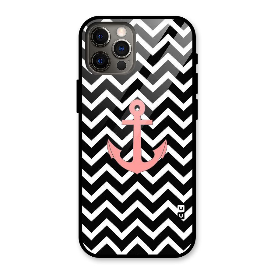 Pink Sailor Glass Back Case for iPhone 12 Pro