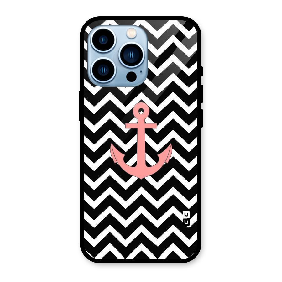 Pink Sailor Glass Back Case for iPhone 13 Pro