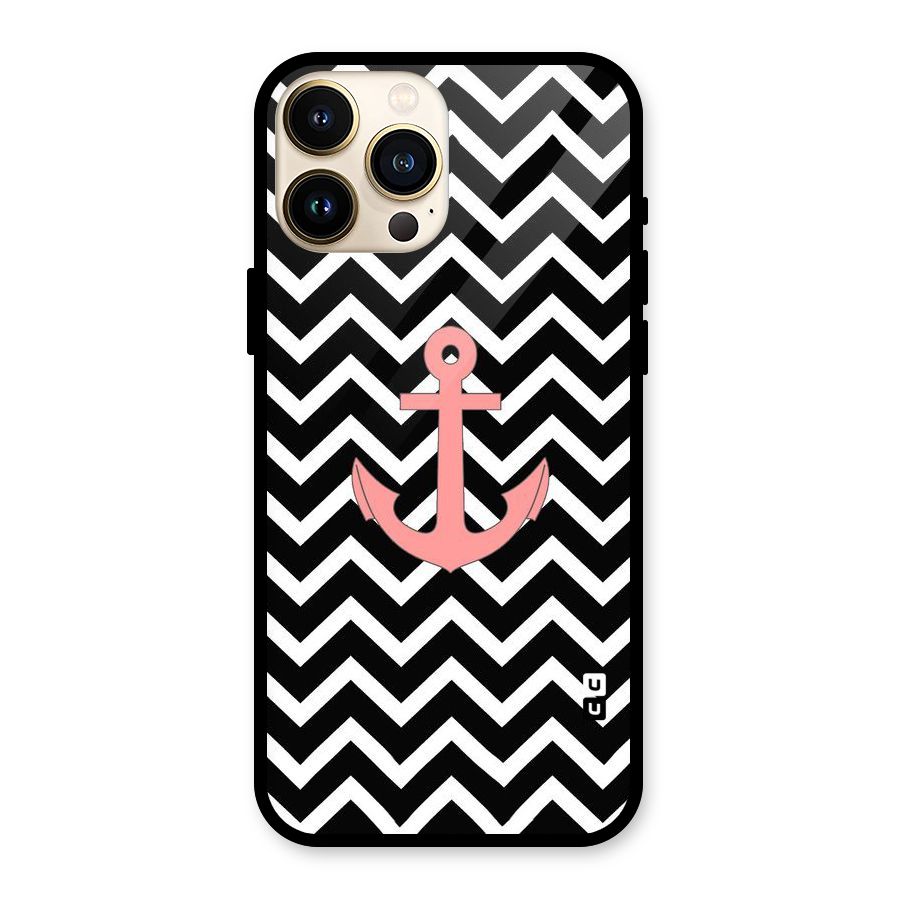 Pink Sailor Glass Back Case for iPhone 13 Pro Max