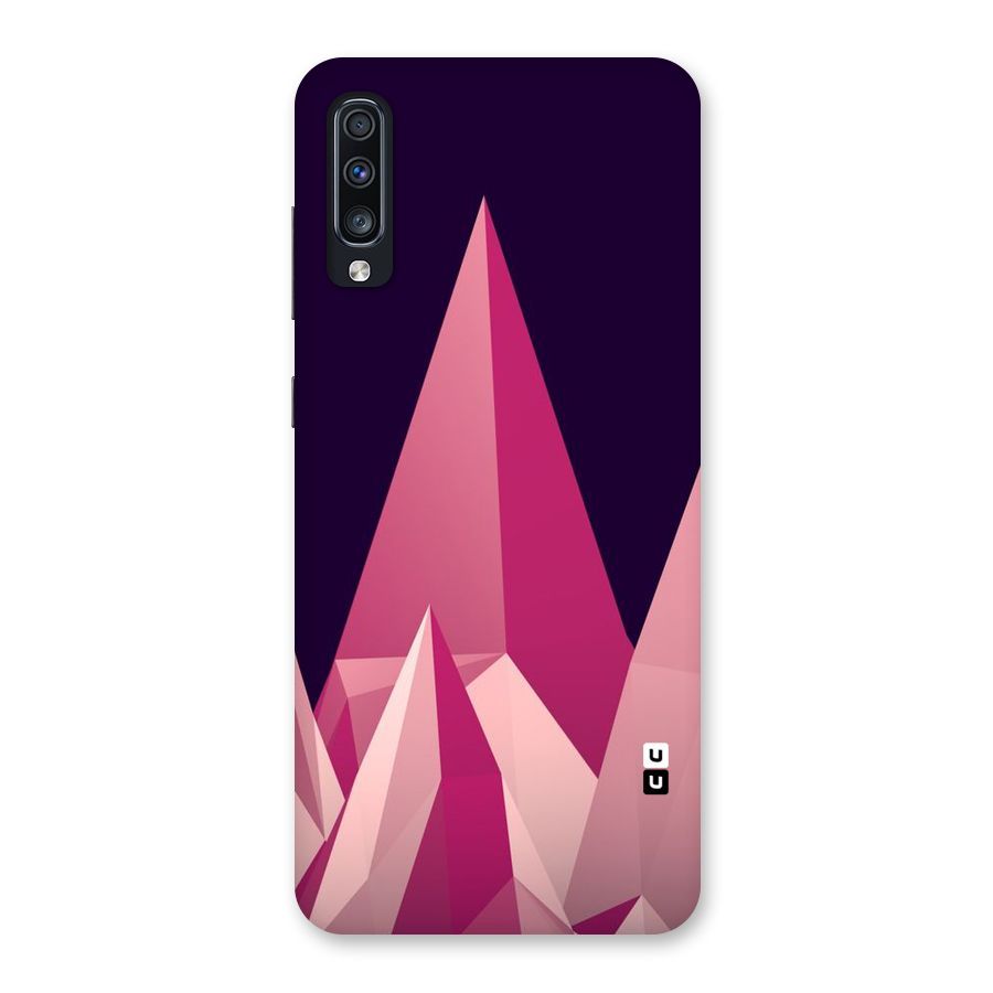 Pink Sharp Back Case for Galaxy A70