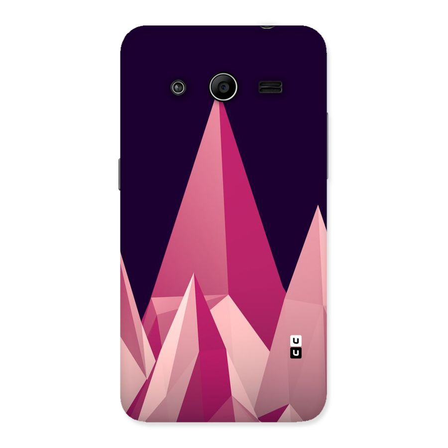 Pink Sharp Back Case for Galaxy Core 2