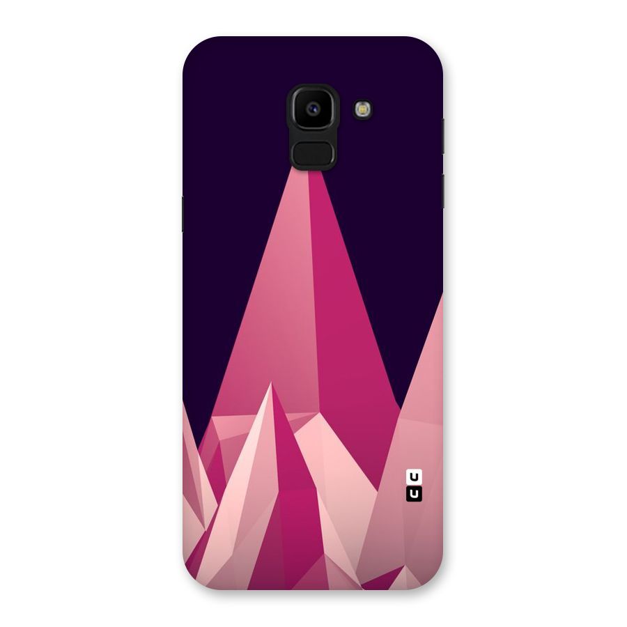 Pink Sharp Back Case for Galaxy J6