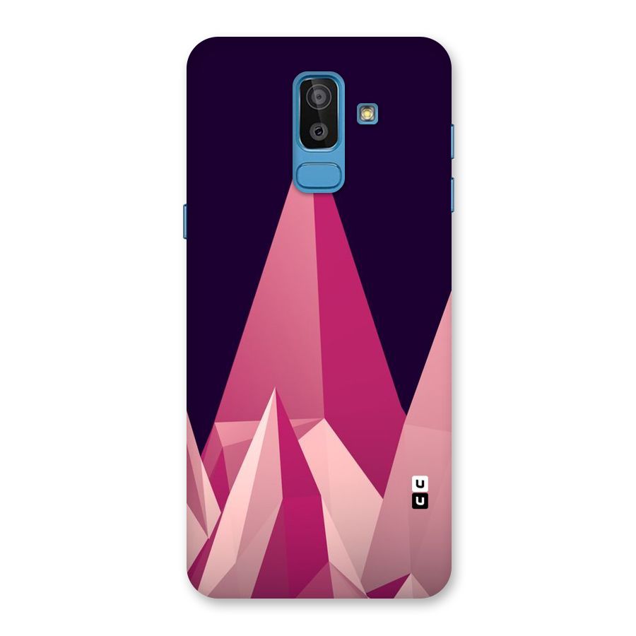Pink Sharp Back Case for Galaxy J8