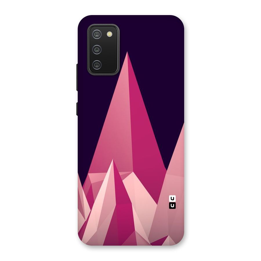 Pink Sharp Back Case for Galaxy M02s