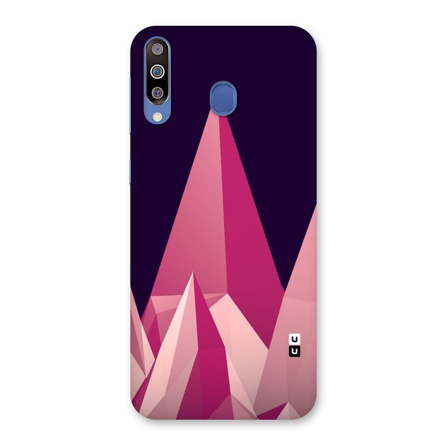 Pink Sharp Back Case for Galaxy M30