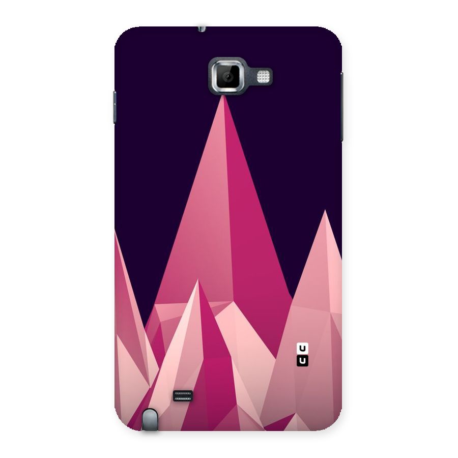 Pink Sharp Back Case for Galaxy Note
