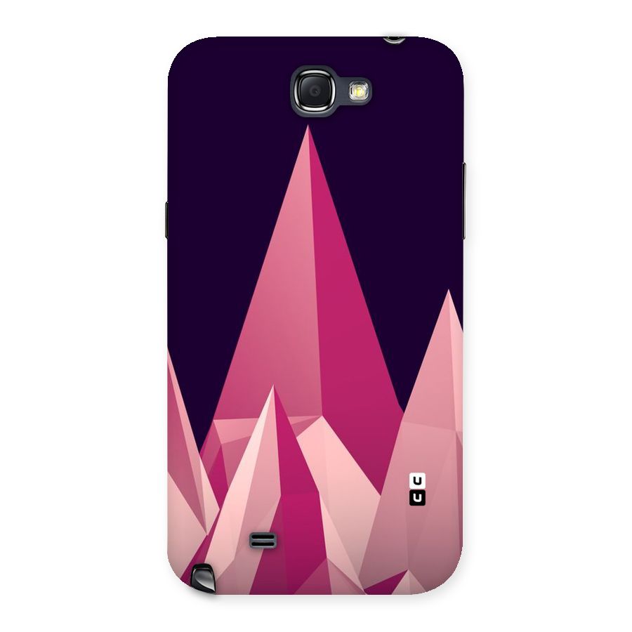 Pink Sharp Back Case for Galaxy Note 2
