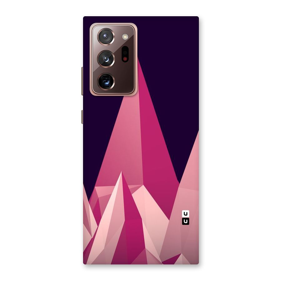 Pink Sharp Back Case for Galaxy Note 20 Ultra