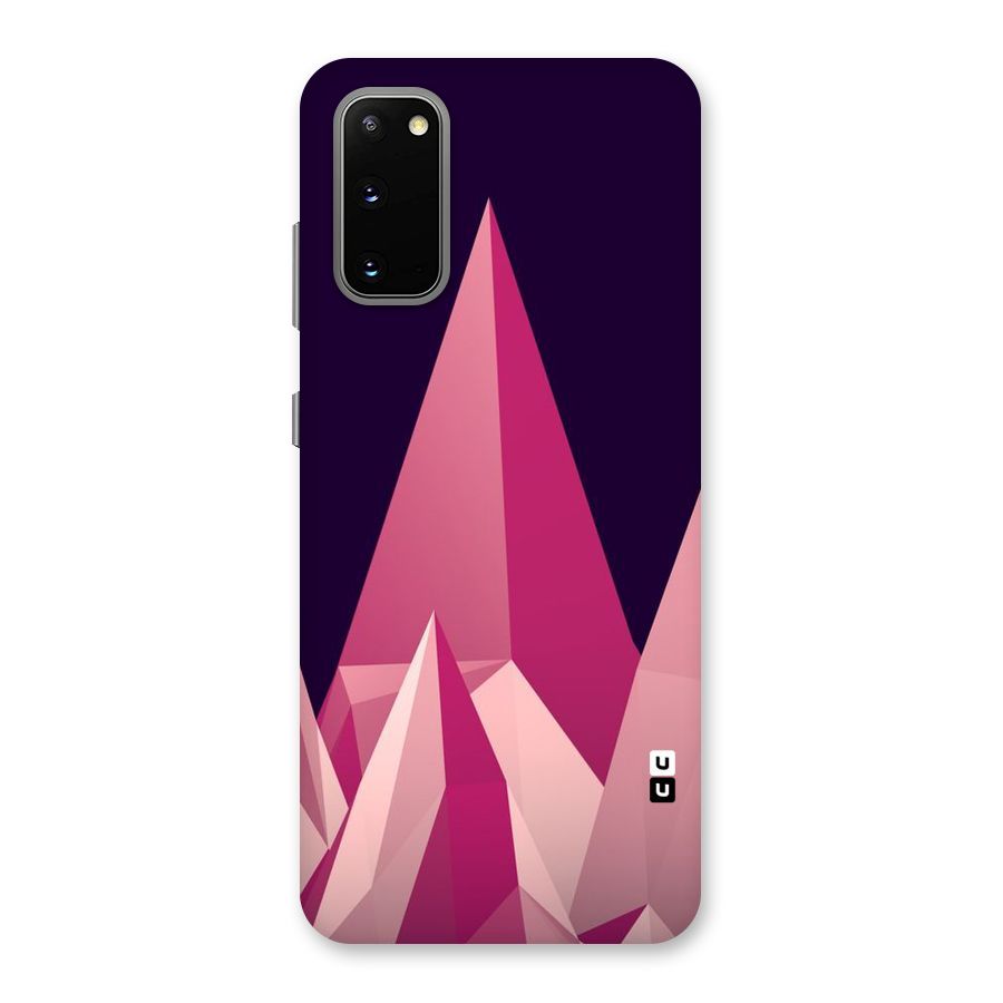 Pink Sharp Back Case for Galaxy S20