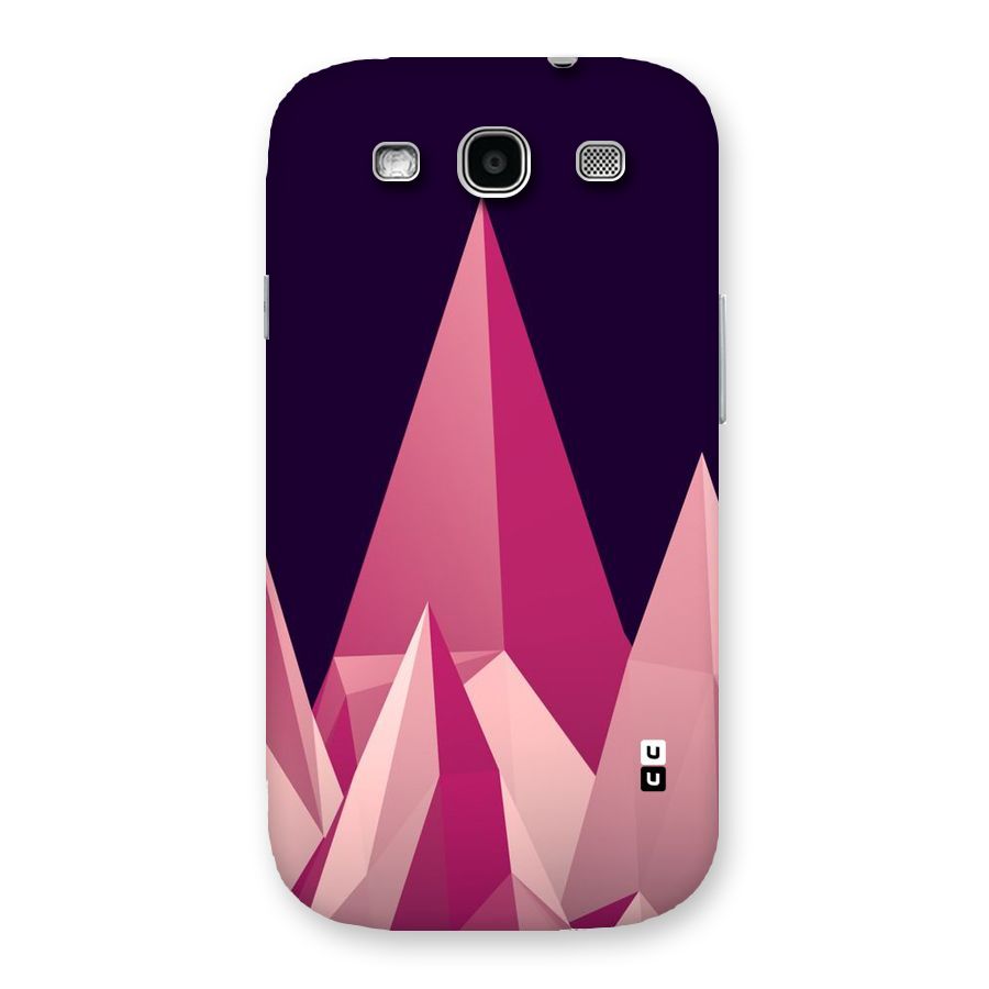 Pink Sharp Back Case for Galaxy S3