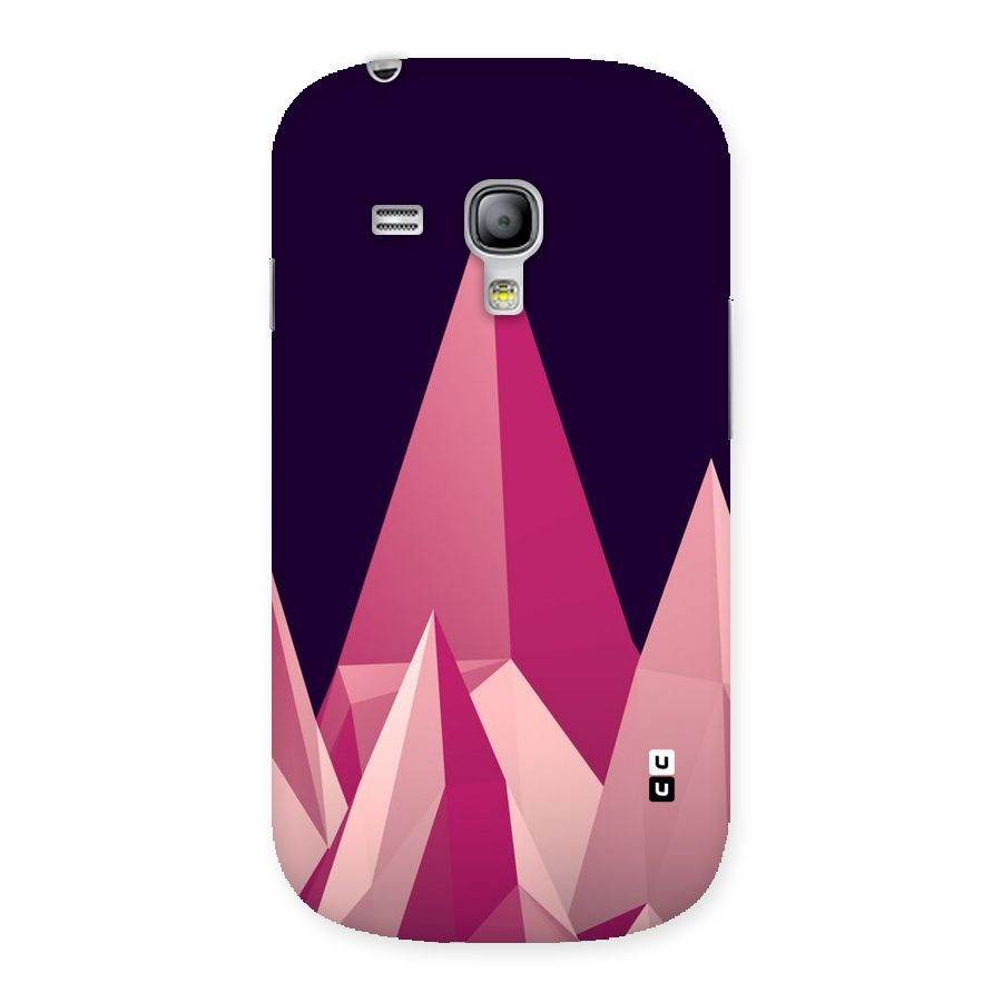 Pink Sharp Back Case for Galaxy S3 Mini