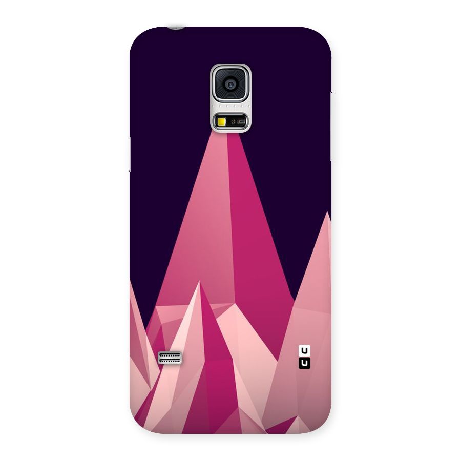 Pink Sharp Back Case for Galaxy S5 Mini