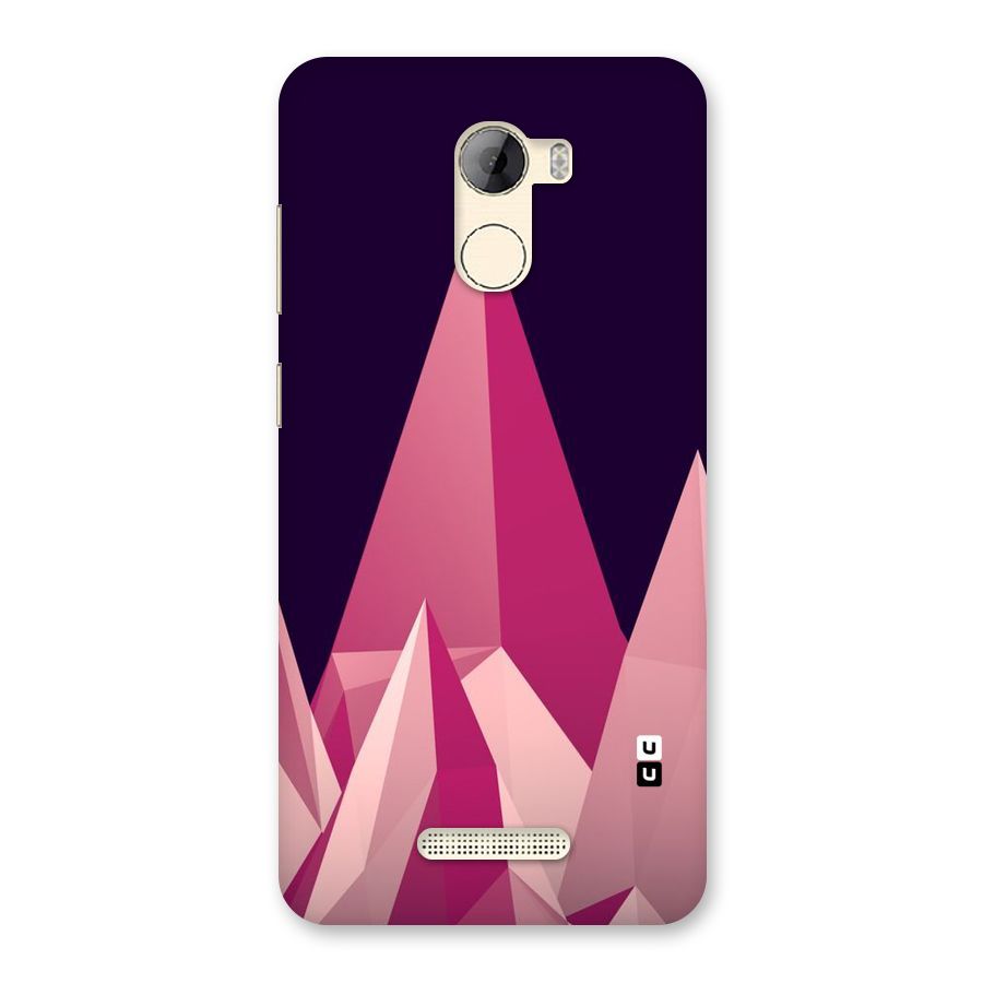 Pink Sharp Back Case for Gionee A1 LIte