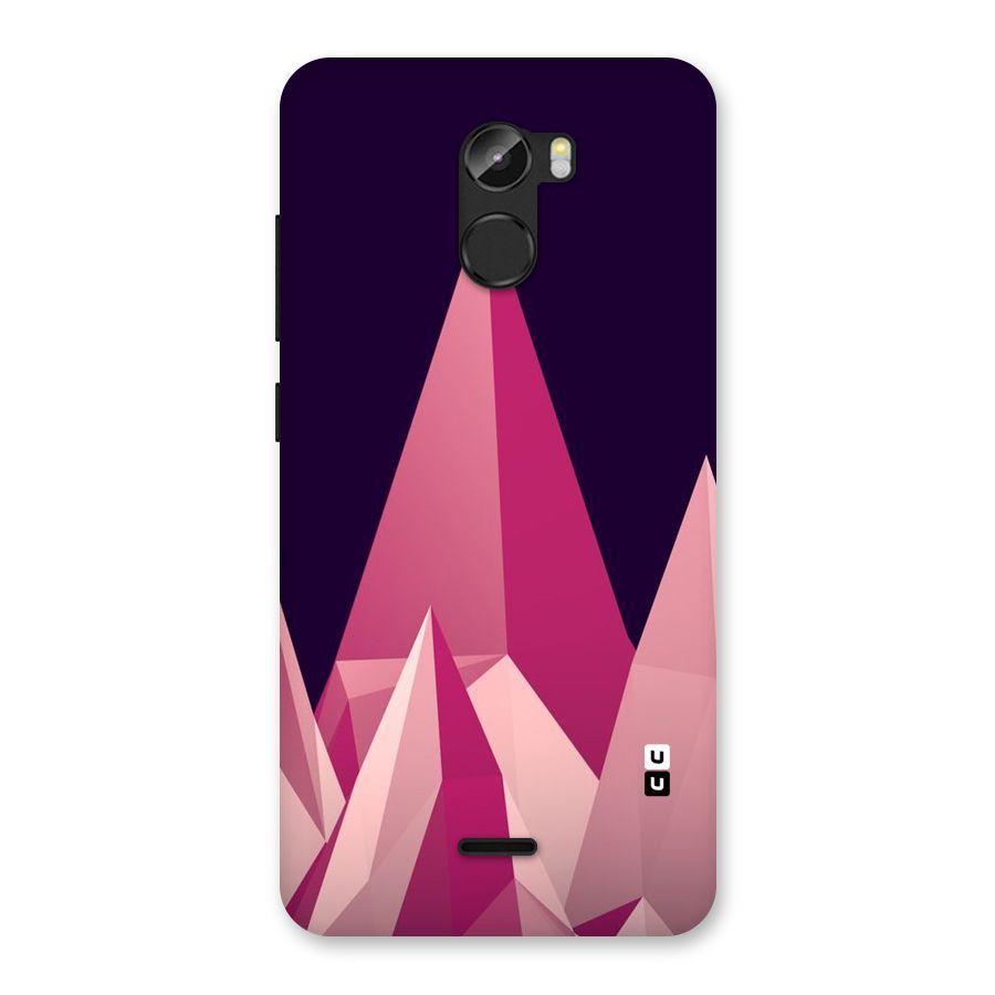 Pink Sharp Back Case for Gionee X1