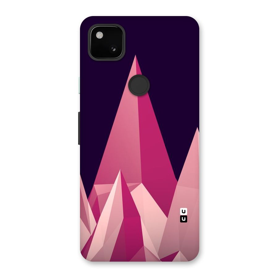 Pink Sharp Back Case for Google Pixel 4a