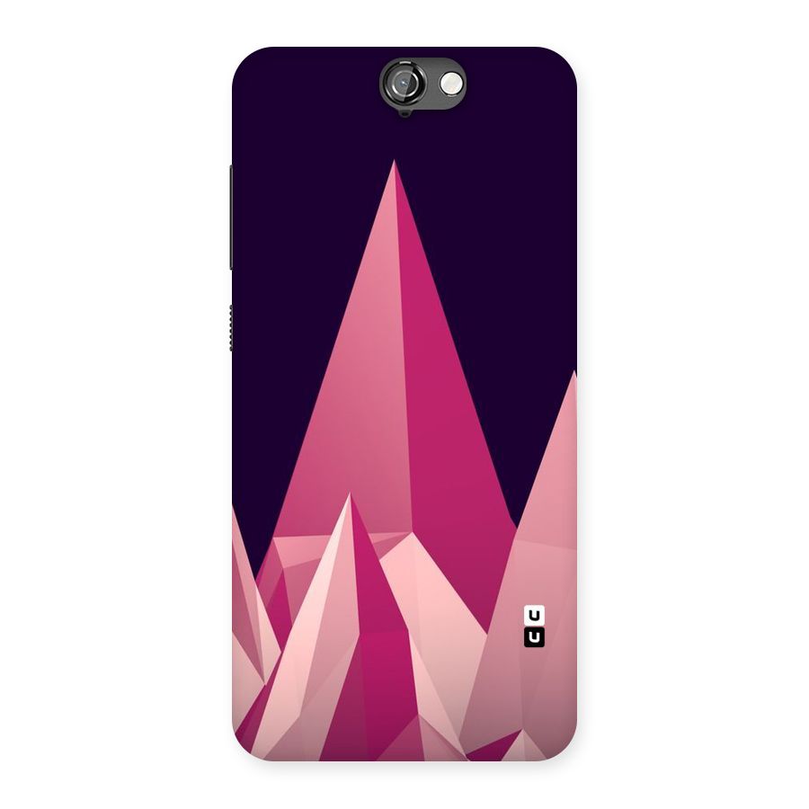 Pink Sharp Back Case for HTC One A9