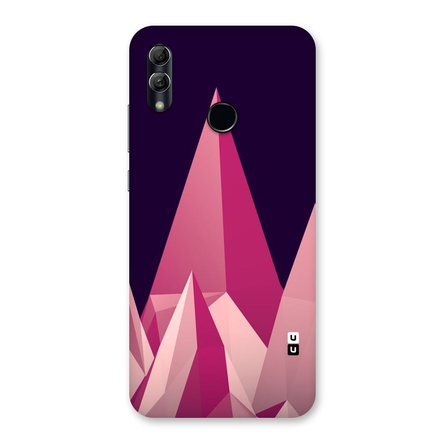 Pink Sharp Back Case for Honor 10 Lite