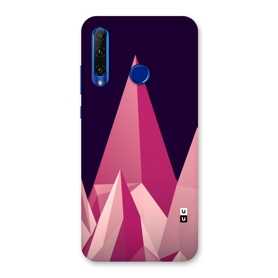 Pink Sharp Back Case for Honor 20i