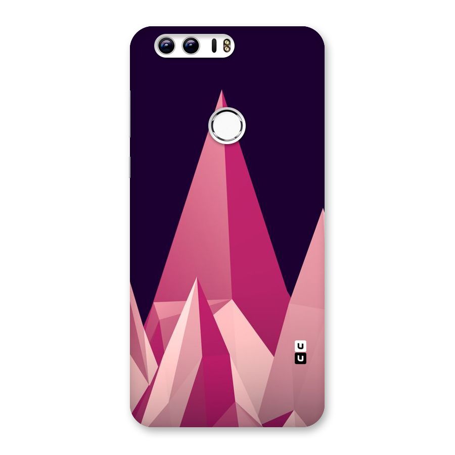 Pink Sharp Back Case for Honor 8