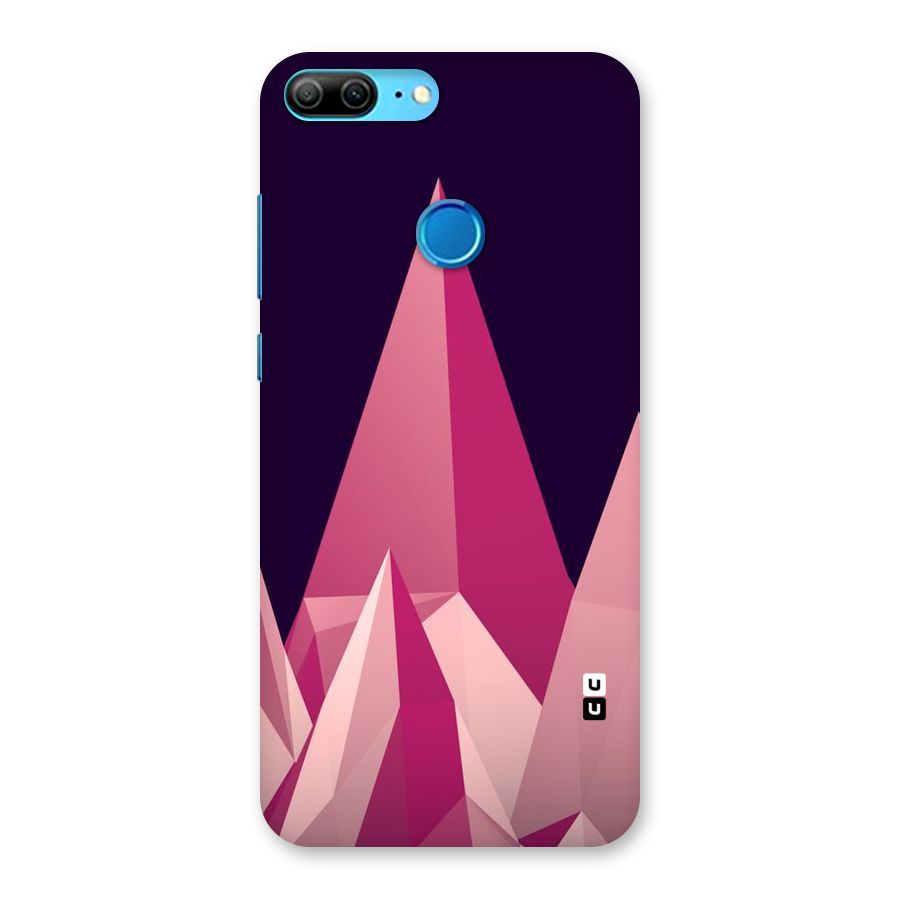 Pink Sharp Back Case for Honor 9 Lite