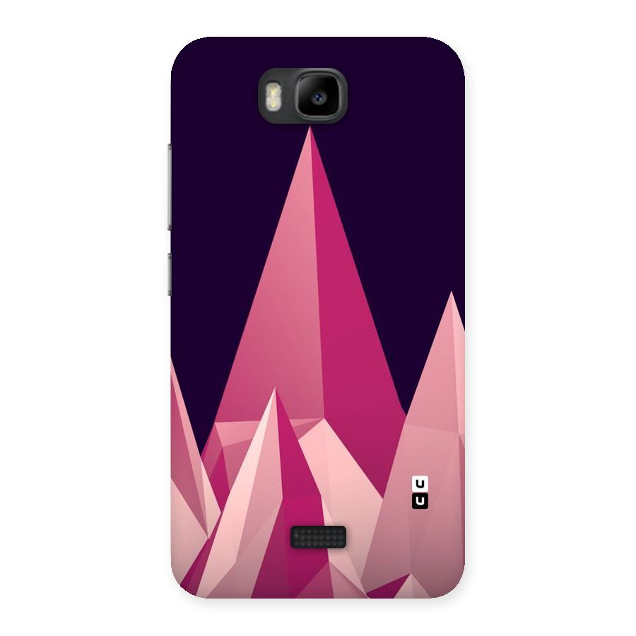 Pink Sharp Back Case for Honor Bee