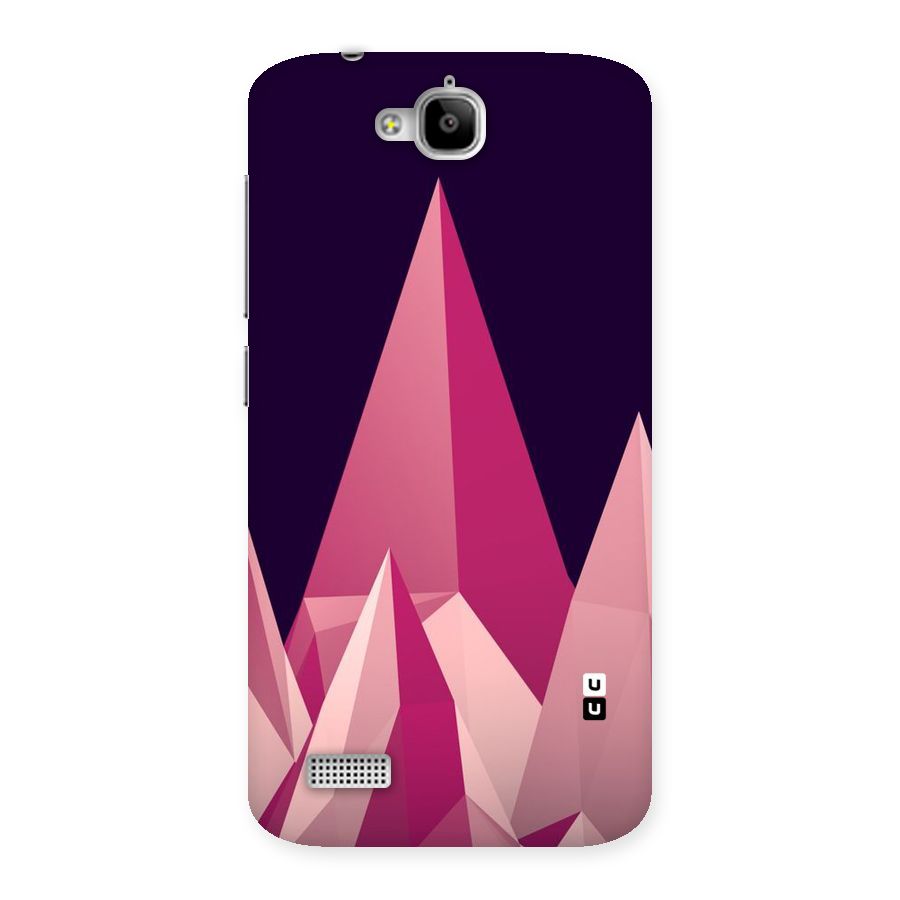 Pink Sharp Back Case for Honor Holly