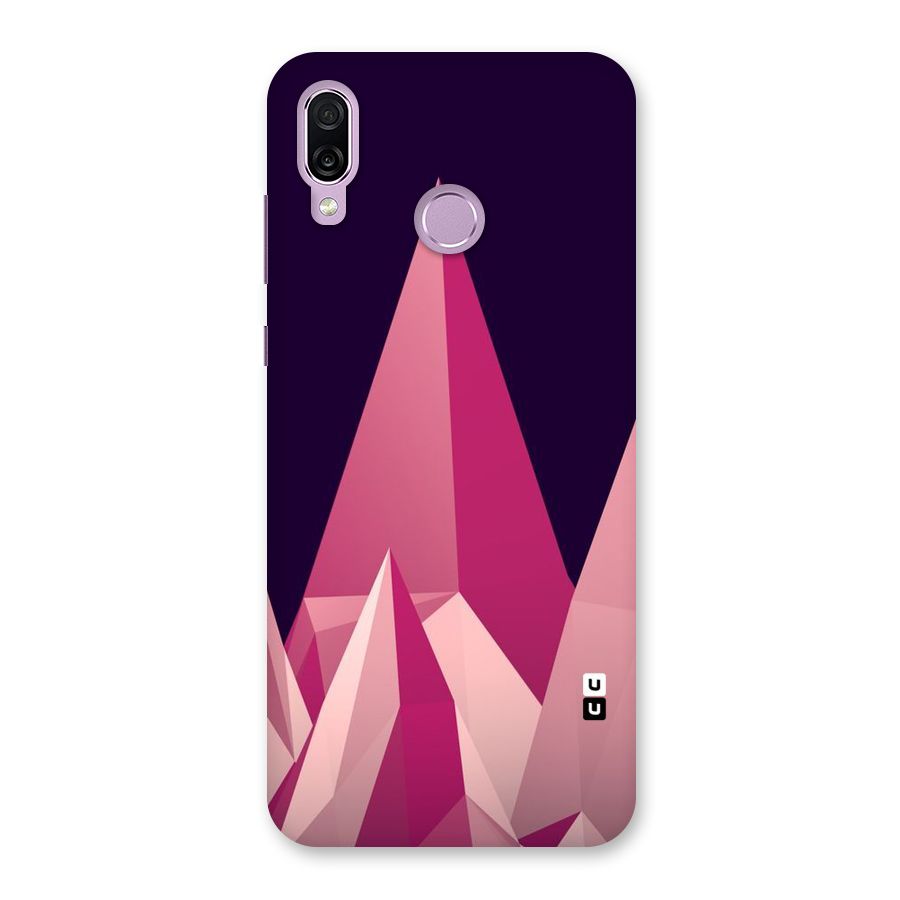 Pink Sharp Back Case for Honor Play