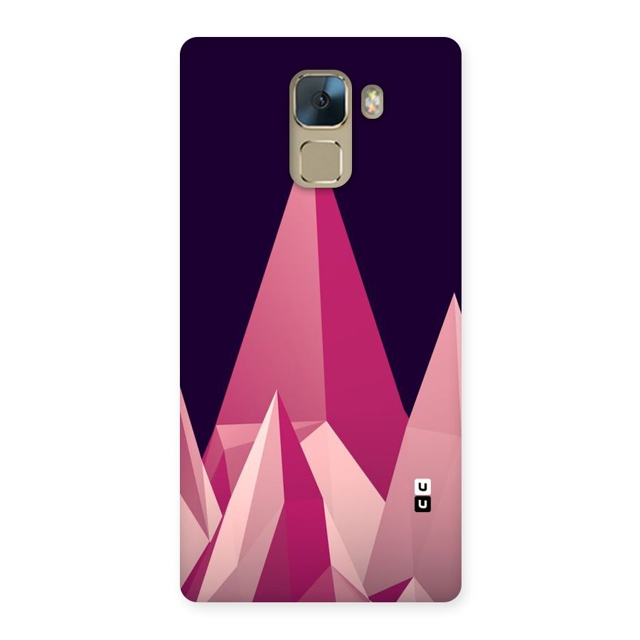 Pink Sharp Back Case for Huawei Honor 7