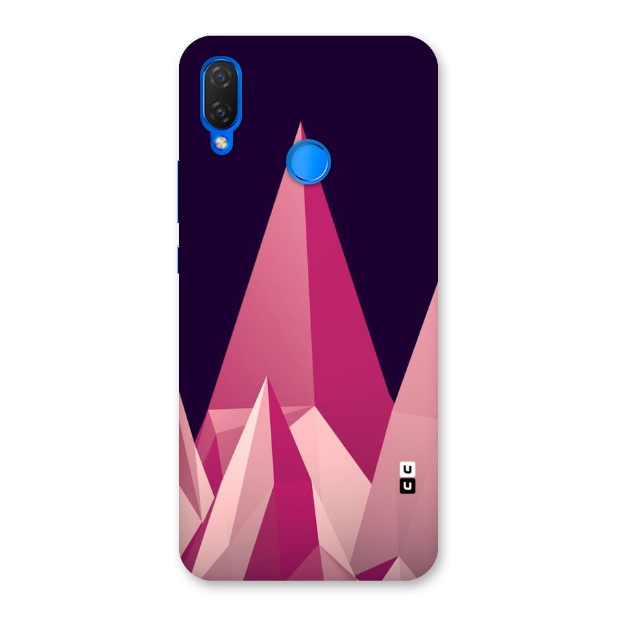 Pink Sharp Back Case for Huawei P Smart+