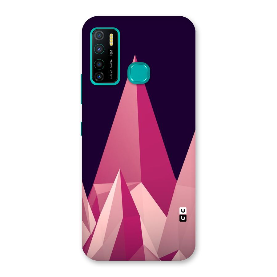 Pink Sharp Back Case for Infinix Hot 9 Pro