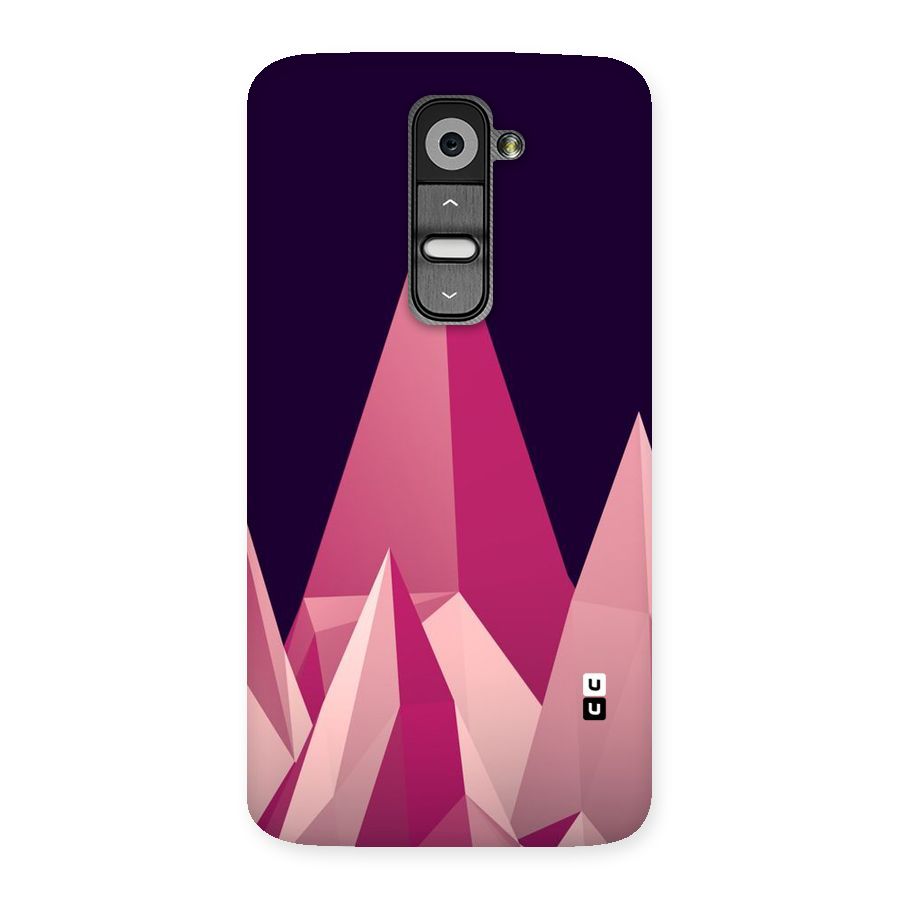 Pink Sharp Back Case for LG G2