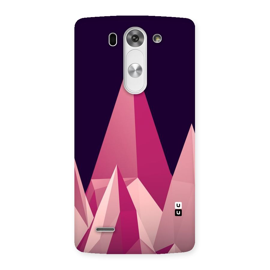 Pink Sharp Back Case for LG G3 Beat