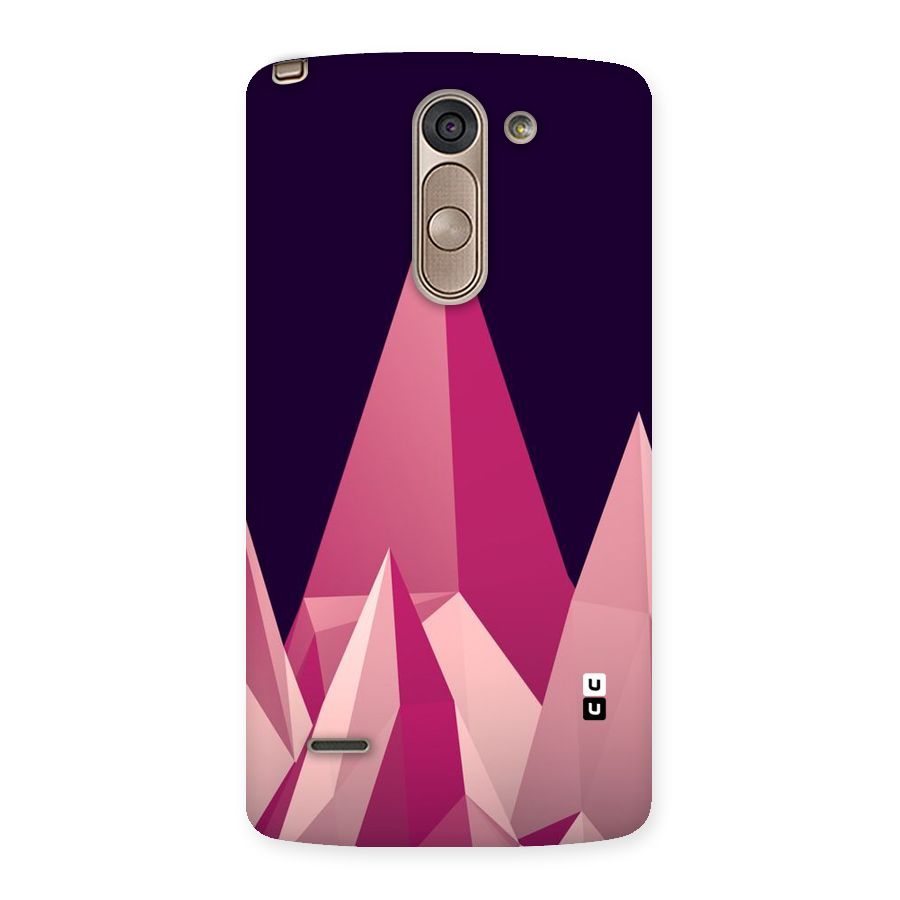 Pink Sharp Back Case for LG G3 Stylus