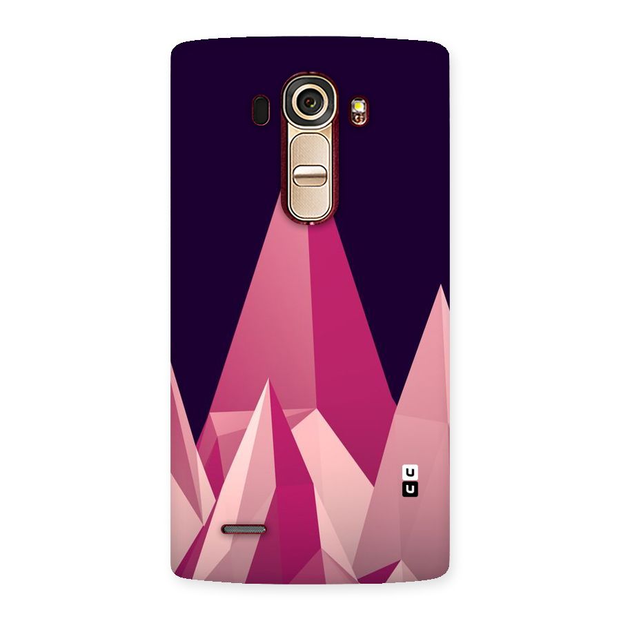 Pink Sharp Back Case for LG G4