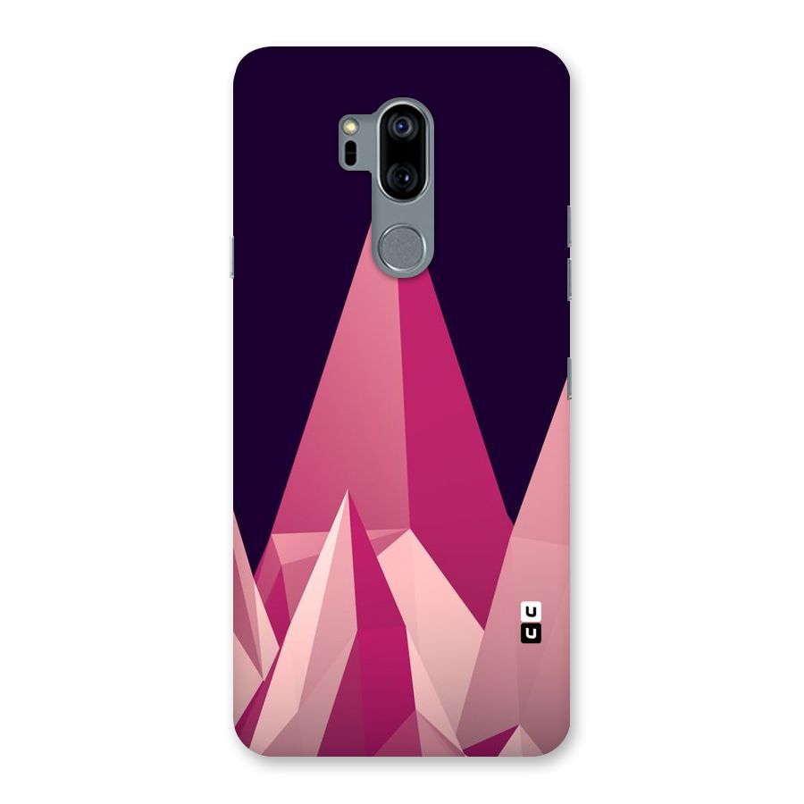 Pink Sharp Back Case for LG G7