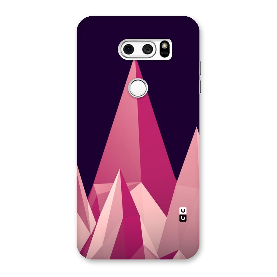 Pink Sharp Back Case for LG V30