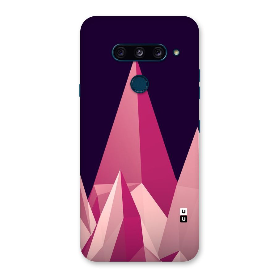 Pink Sharp Back Case for LG  V40 ThinQ