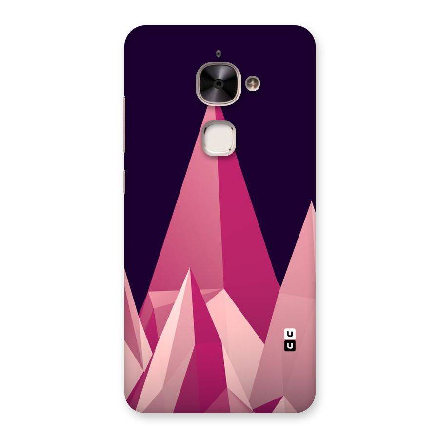Pink Sharp Back Case for Le 2