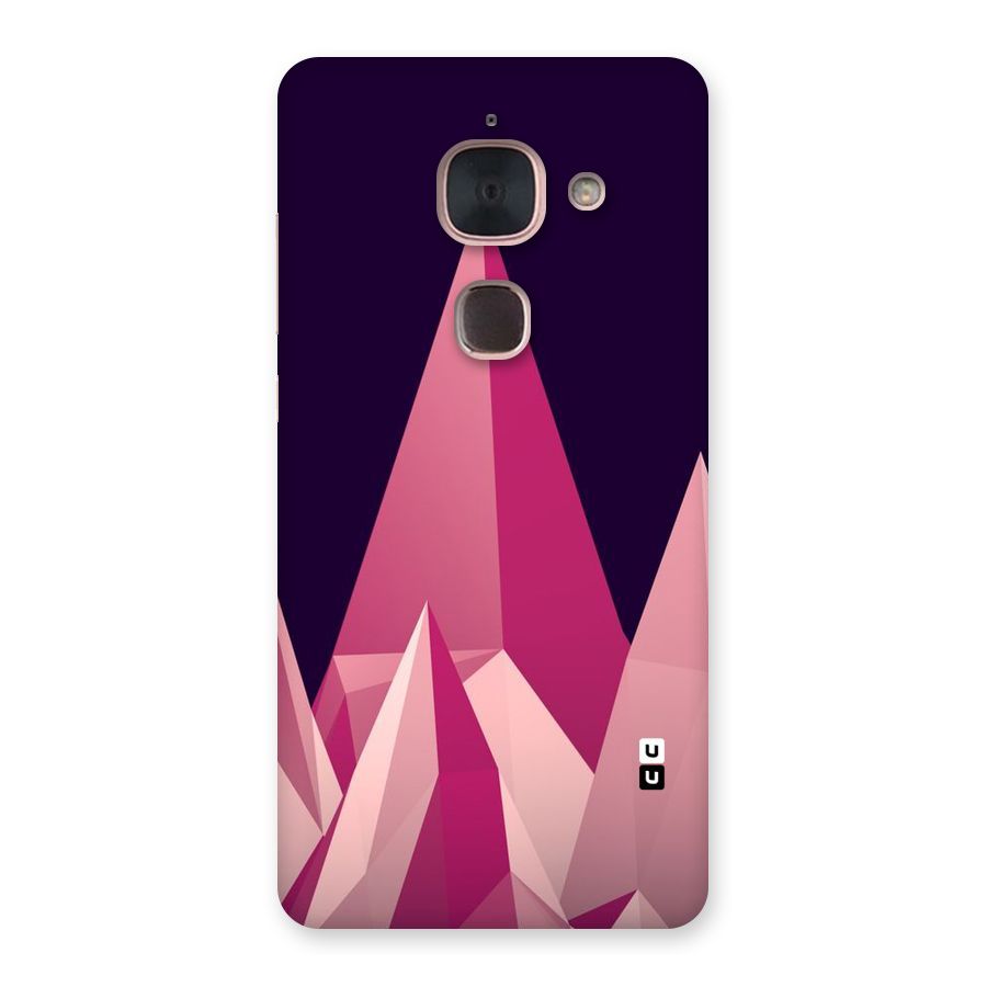 Pink Sharp Back Case for Le Max 2