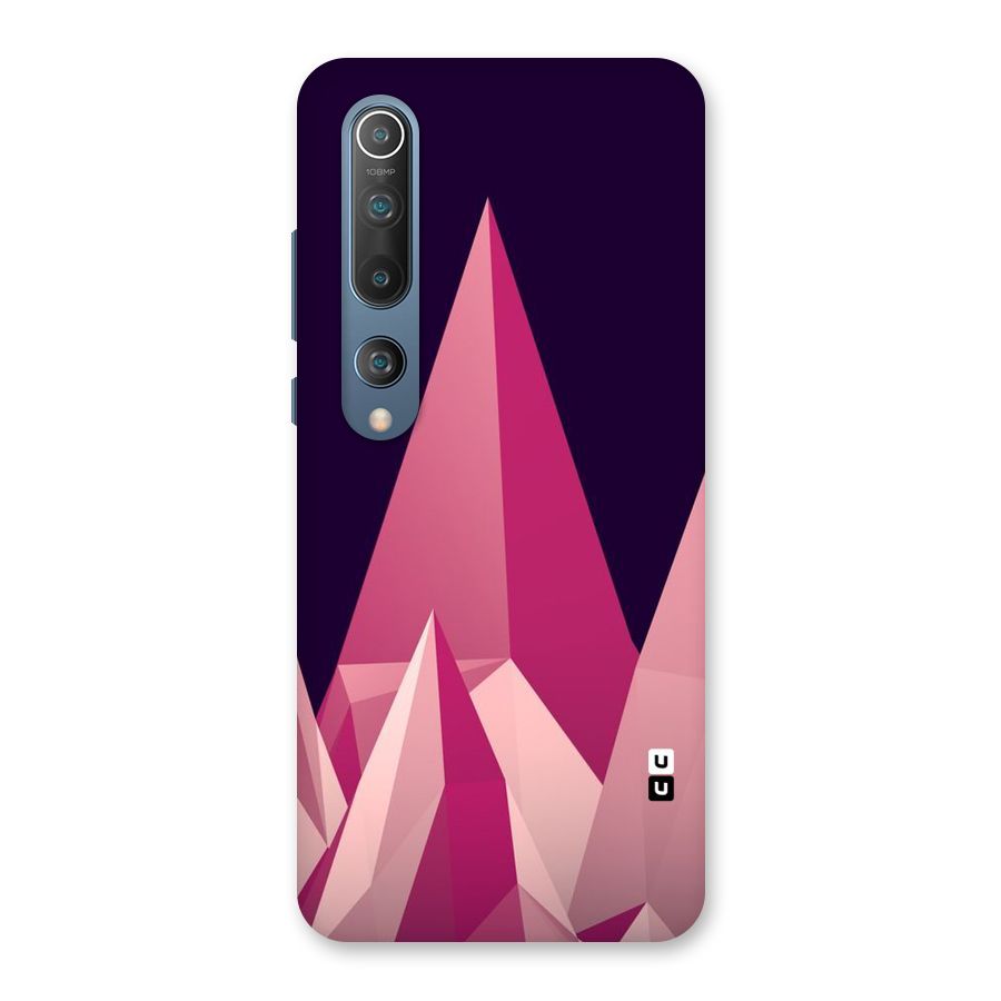 Pink Sharp Back Case for Mi 10