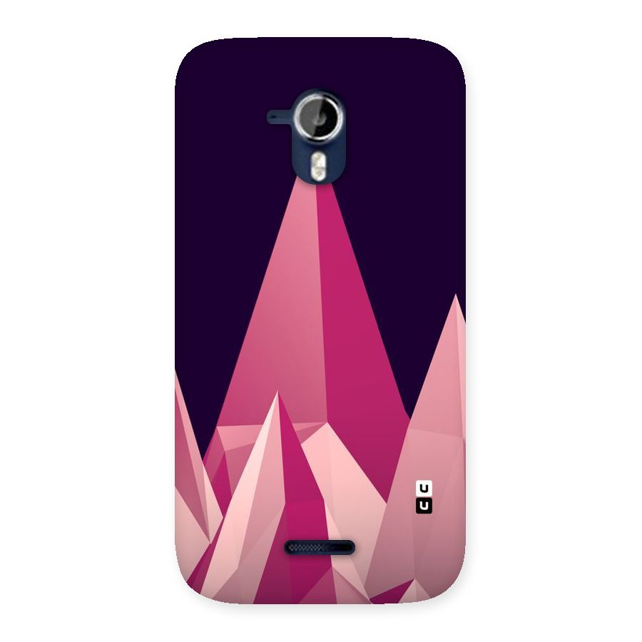 Pink Sharp Back Case for Micromax Canvas Magnus A117
