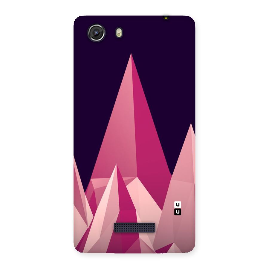 Pink Sharp Back Case for Micromax Unite 3