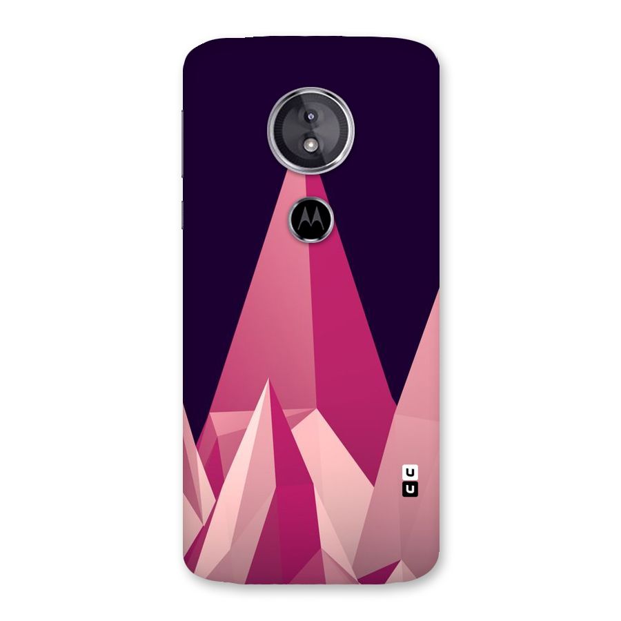 Pink Sharp Back Case for Moto E5