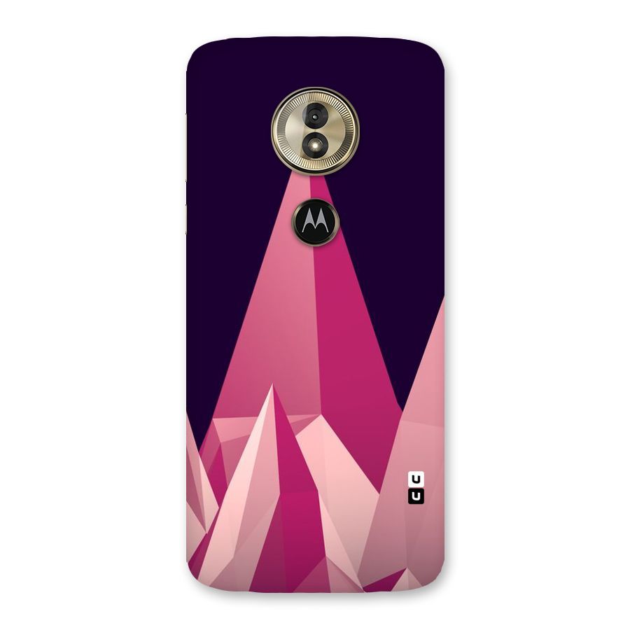 Pink Sharp Back Case for Moto G6 Play