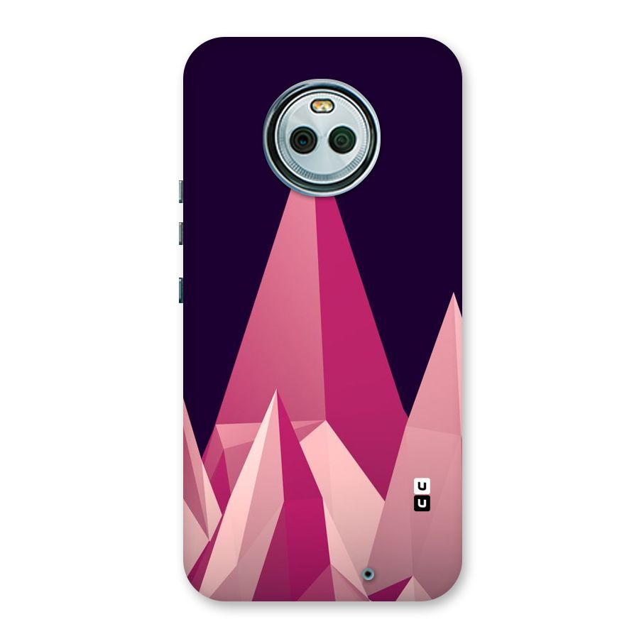 Pink Sharp Back Case for Moto X4
