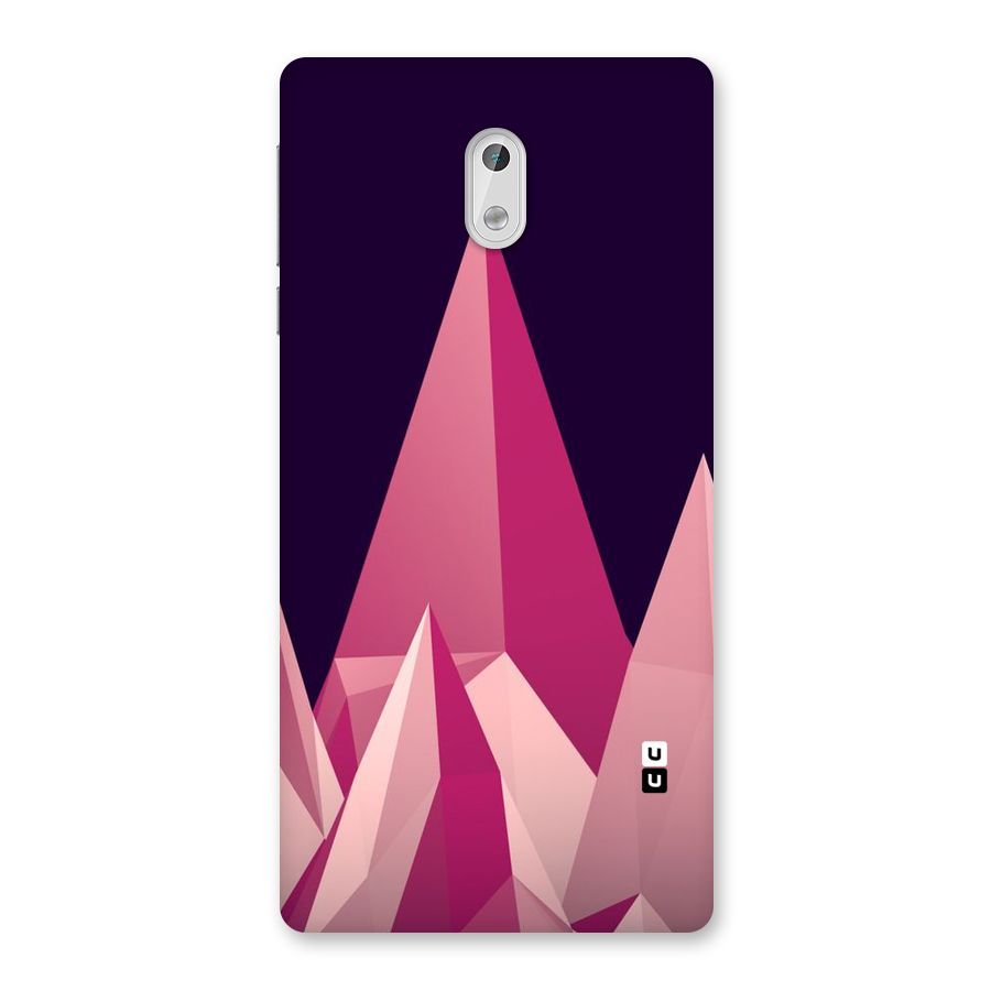 Pink Sharp Back Case for Nokia 3