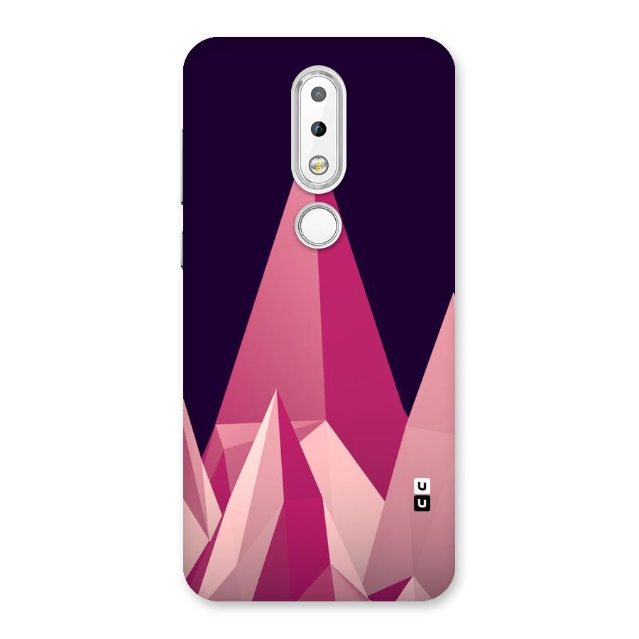 Pink Sharp Back Case for Nokia 6.1 Plus