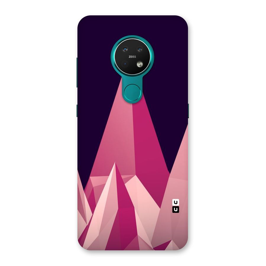 Pink Sharp Back Case for Nokia 7.2