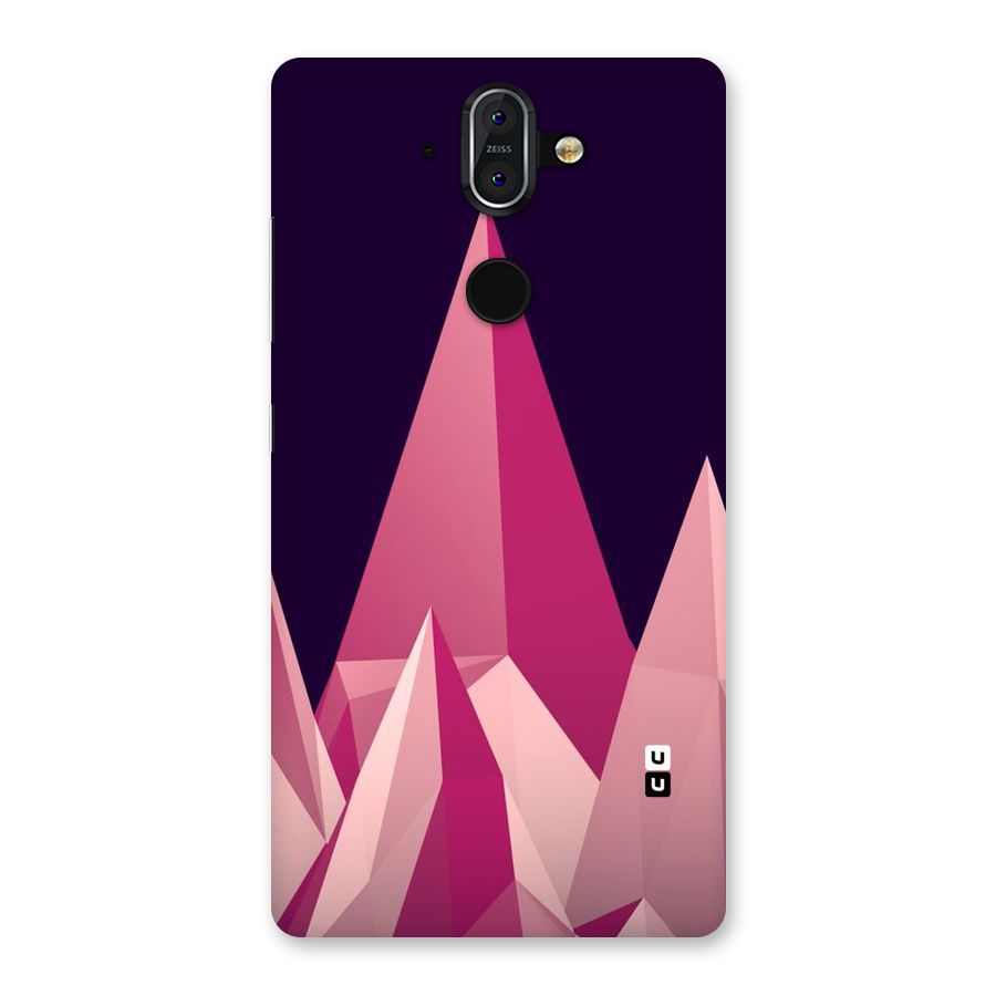 Pink Sharp Back Case for Nokia 8 Sirocco