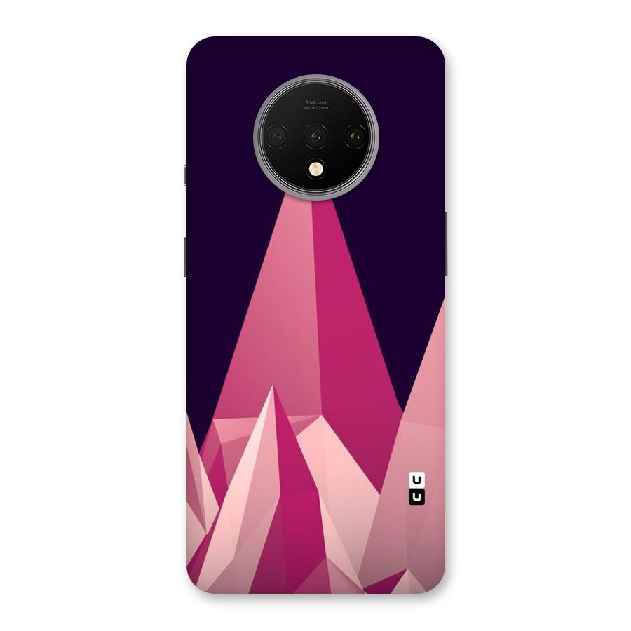 Pink Sharp Back Case for OnePlus 7T